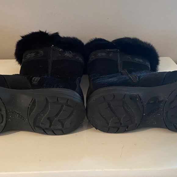 TECNICA BLACK FUR WINTER BOOTS - Picture 6 of 7